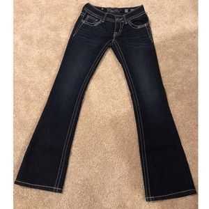 Miss Me | JE5428B3R Boot Low-Rise Dark Wash Jeans Size 25